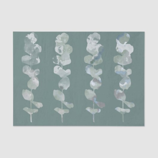 Eucalyptusbladeren Tissuepapier (Voorkant)