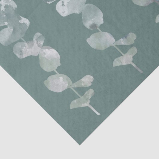 Eucalyptusbladeren Tissuepapier (Detail)