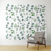 Eucalyptusbladeren Wandkleed (In Situ (horizontaal))