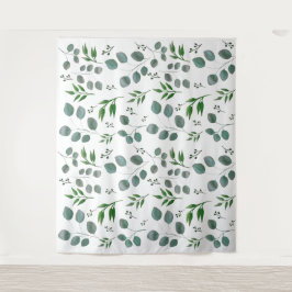 Eucalyptusbladeren Wandkleed