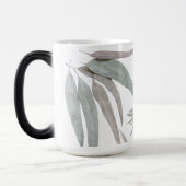 Eucalyptusbladerenpatroon Magische Mok (Links)