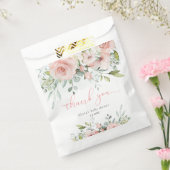 Eucalyptusblos florale baby in bloei baby shower bedankzakje (Gezegeld)