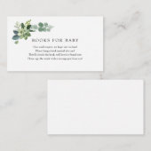 Eucalyptusboeken voor Baby-invoegkaart Informatiekaartje (Voorkant / Achterkant)