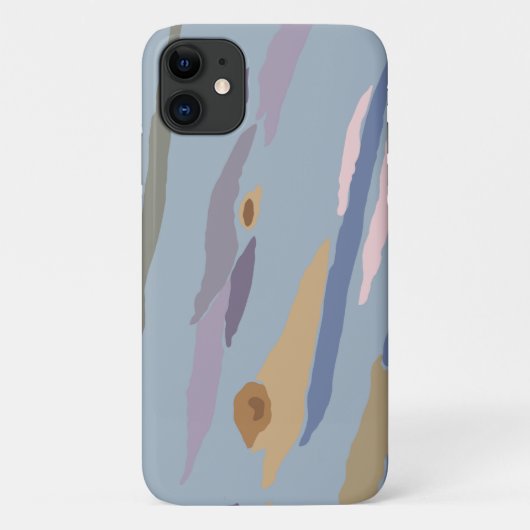 Eucalyptusboom Bast Blauw Case-Mate iPhone Case (Achterkant)