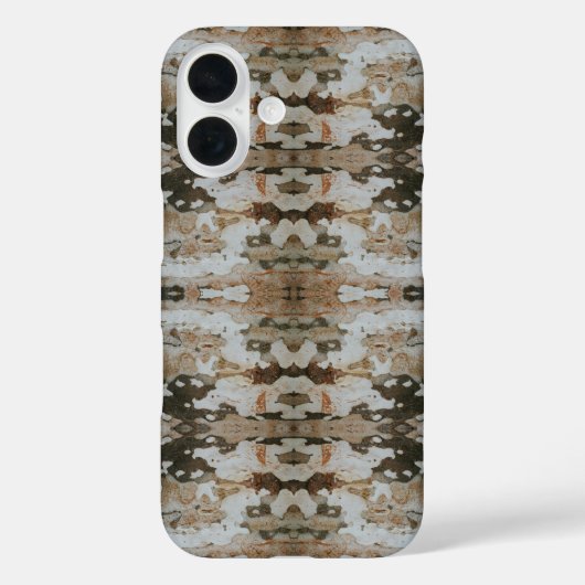 Eucalyptusboom Bast Foto Close-up Met Patroon Case-Mate iPhone Case (Achterkant)