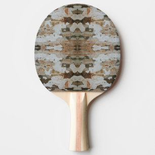 Eucalyptusboom Bast Foto Close-up Met Patroon Tafeltennisbatje