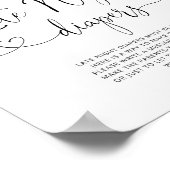 Eucalyptusbos Beer Late night diapers Poster (Hoek)