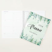 Eucalyptusbos ferneert groen 2023 planner (Display)