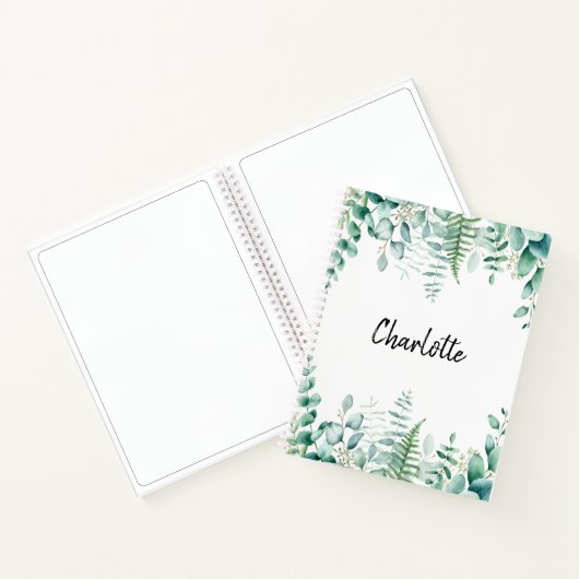 Eucalyptusbos Notitieboek (Binnen)