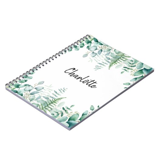 Eucalyptusbos Notitieboek (Linkerzijde)