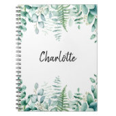 Eucalyptusbos Notitieboek (Voorkant)