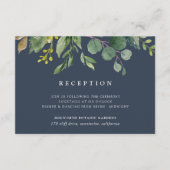 Eucalyptusbos Ontvangstkaart Informatiekaartje (Voorkant)