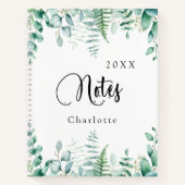 Eucalyptusbosbessen Notitieboek (Voorkant)