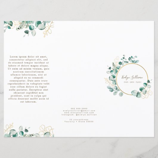 Eucalyptusbrochure (Voorkant)