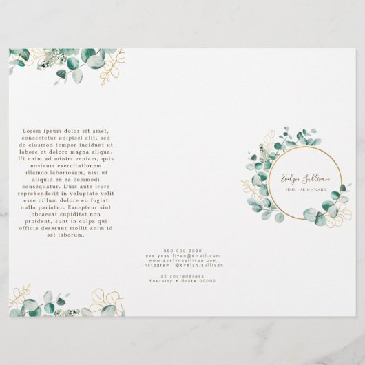 Eucalyptusbrochure (Voorkant)