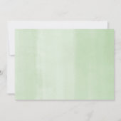 Eucalyptusdoop, groen gebladerte moderne foto kaart (Achterkant)