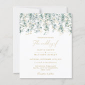 Eucalyptusgoudbruinbruinbruinbruiloft (Voorkant)