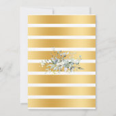 Eucalyptusgroene bubbels Bourbon-paren douchen Kaart (Achterkant)