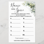 Eucalyptusnaam die de Kaart van het Vrijgezellenfe (Voorkant)