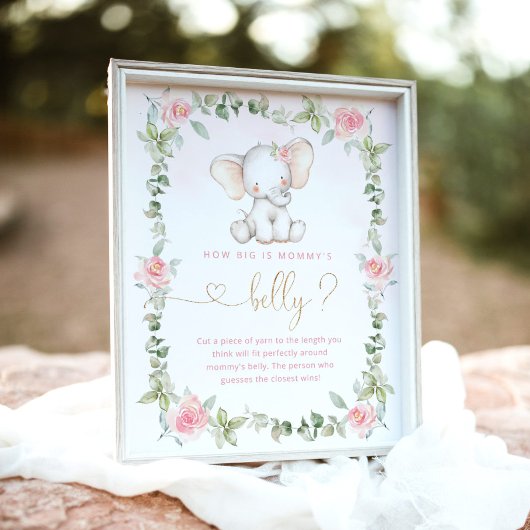 Eucalyptusolifant hoe groot is het buikspel van ma poster