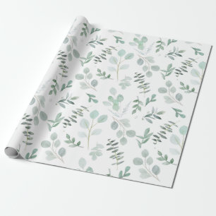 Eucalyptuspapier voor Waterverf Cadeaupapier
