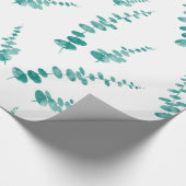 Eucalyptuspatroon Cadeaupapier (Hoek)