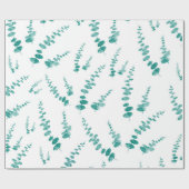 Eucalyptuspatroon Cadeaupapier (Vlak)
