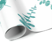 Eucalyptuspatroon Cadeaupapier (Rol Hoek)