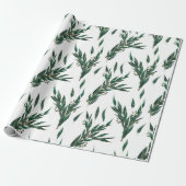 Eucalyptuspatroon Cadeaupapier (Uitgerold)