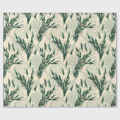 Eucalyptuspatroon Cadeaupapier (Vlak)