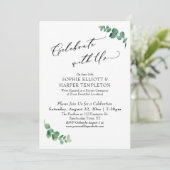 Eucalyptusreceptie voor ons kaart (Staand voorkant)