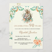 Eucalyptusscriptie Religieuze verjaardag Rosary in Kaart (Voorkant / Achterkant)