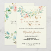 Eucalyptusscriptie Religieuze verjaardag Rosary in Kaart (Voorkant / Achterkant)