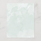 Eucalyptussisgroene waterverf (Achterkant)