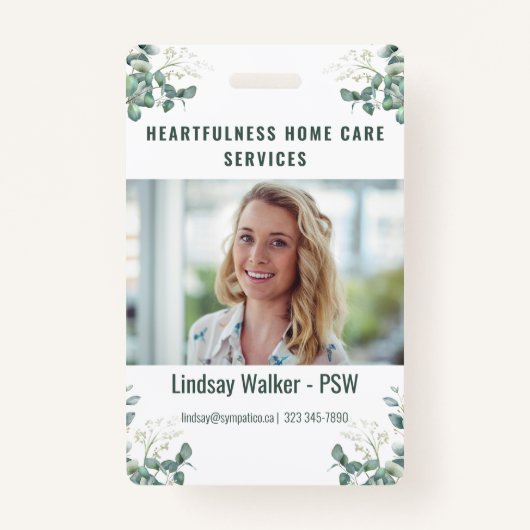 Eucalyptusstijl Badge (Achterkant)