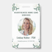 Eucalyptusstijl Badge (Achterkant)