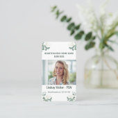 Eucalyptusstijl Visitekaartje (Staand voorkant)