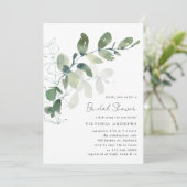 EucalyptusVrijgezellenfeest Kaart (Staand voorkant)