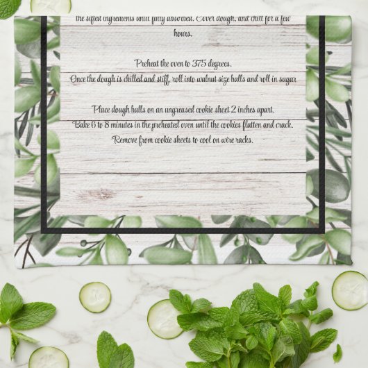 Eucalyptuswithout Theedoek (Gevouwen)