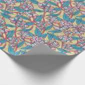 Eucalyptuszaad Australisch Plant botanisch patroon Cadeaupapier (Hoek)