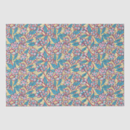 Eucalyptuszaad Australisch Plant botanisch patroon Tissuepapier