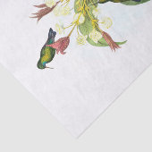 Eucephala caerulea (blauw-chinned Sapphire) Tissuepapier (Detail)