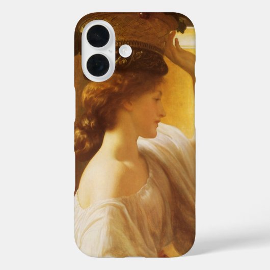 Eucharis - meisje met een mand fruit van Leighton Case-Mate iPhone Case (Achterkant)