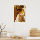 Eucharis - meisje met een mand fruit van Leighton Poster (Keuken)