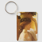 Eucharis - meisje met een mand fruit van Leighton Sleutelhanger (Voorkant)