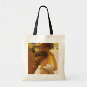 Eucharis - meisje met een mand fruit van Leighton Tote Bag (Voorkant)