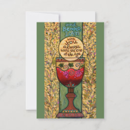 Euchariscard, eerste cadeau van de Gemeenschap