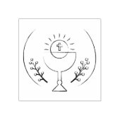 Eucharist Rubber Stamp Rubberstempel (Afrduk)