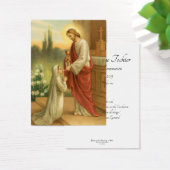 Eucharistie in alle Eerste Communie Gebed Kaarten Visitekaartje (Bureau)