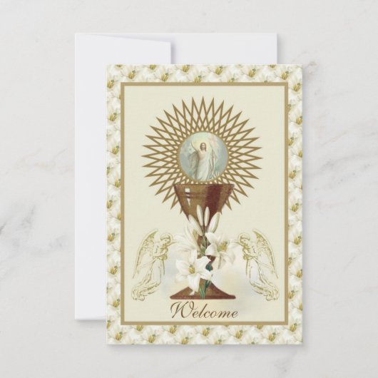 Eucharistiegebed Kaart (Voorkant)